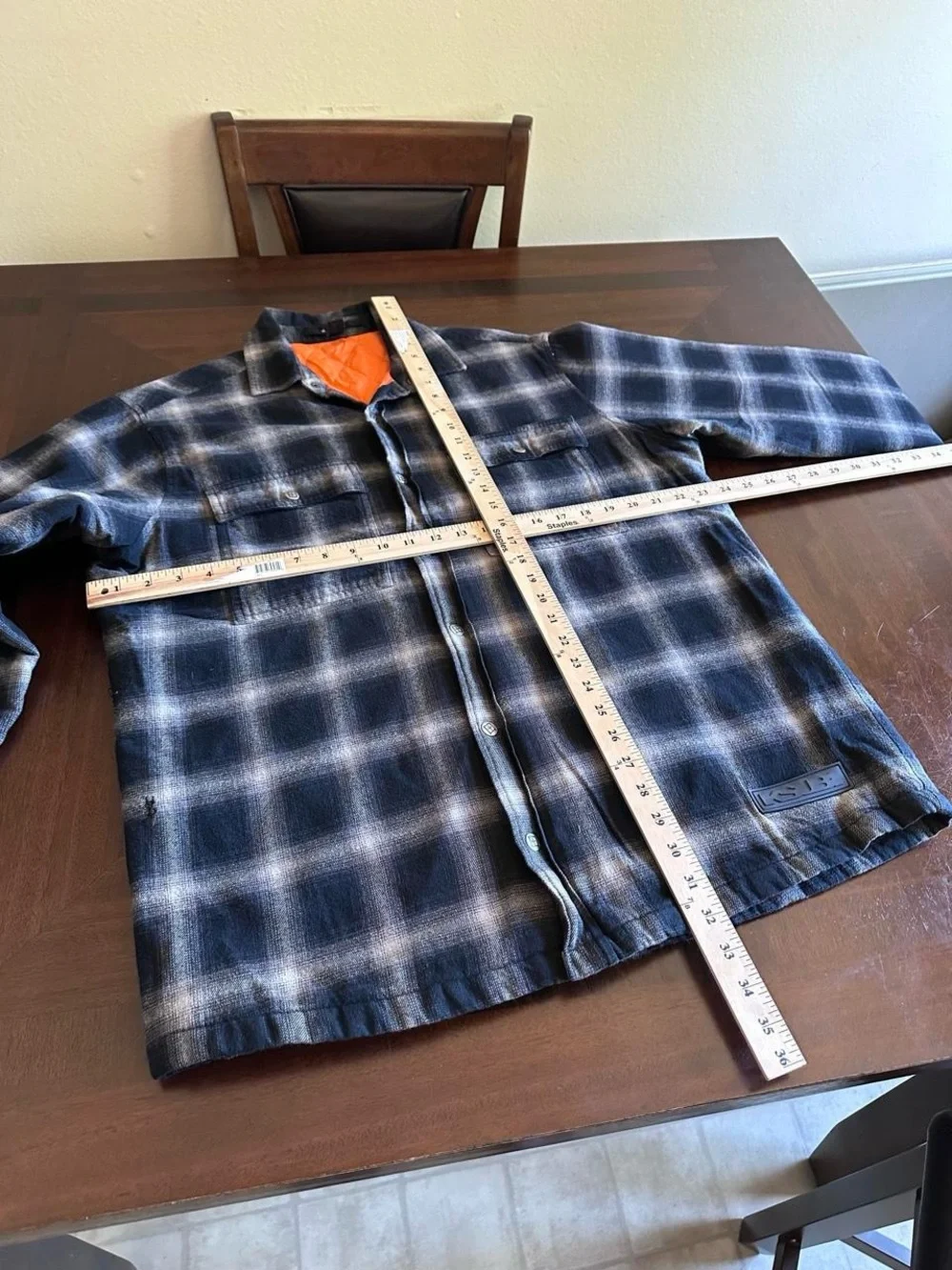 Ksubi Quilted Check Strata Jacket Black Gray Men’s Medium Flannel